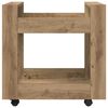 vidaXL Skrivebordvogn Artisan Eik 60 x 45 x 60 cm Konstruert tre