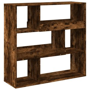vidaXL Romdeler r&oslash;kt eik 100x33x94,5 cm konstruert tre