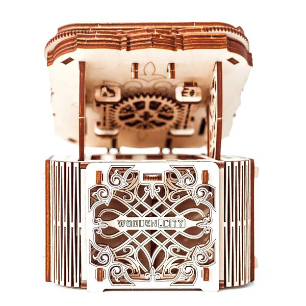 WOODEN CITY Modellsett skala tre mysterieboks