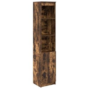 vidaXL H&oslash;ybord r&oslash;kt eik 37,5x35x180 cm konstruert tre