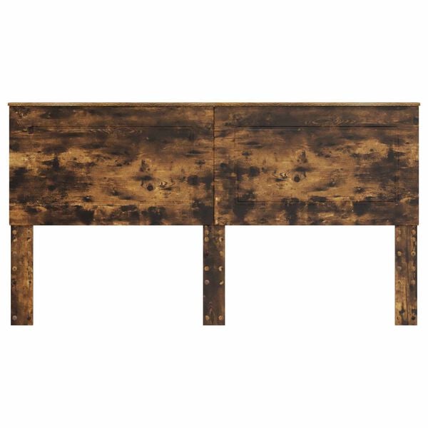 vidaXL Hodegavl R&oslash;kt eik 200 cm Konstruert tre