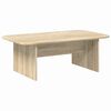 vidaXL Kaffebord Sonoma eik 93 x 53 x 33 cm Konstruert tre