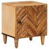 vidaXL Nattbord Brun 40 x 33,5 x 46 cm Massiv mango tre