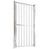 vidaXL Hageport 100x175 cm rustfritt st&aring;l