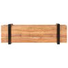 vidaXL TV-benk 130x40x40 cm heltre akasie