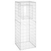 vidaXL Gabionstolpe 50x50x140 cm jern