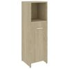 vidaXL Baderomsskap sonoma eik 30x30x95 cm konstruert tre