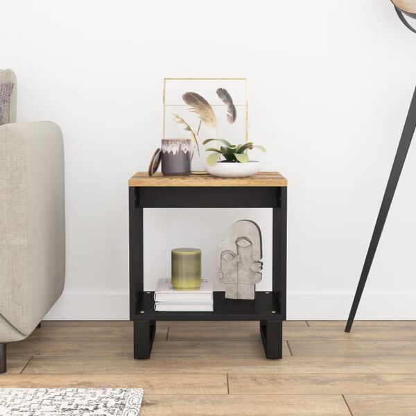 vidaXL Salongbord 40x31x46 cm heltre mango og konstruert tre