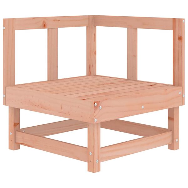 vidaXL Hj&oslash;rnesofa med puter heltre douglasgran