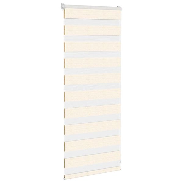 vidaXL Sebragardin marmor beige stoff bredde 55,9 cm polyester