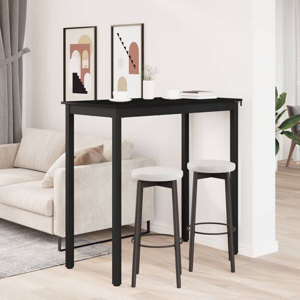 vidaXL St&aring;ende Bar Bord Konstruert tre