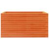 vidaXL Plantekasse voksbrun 90x60x45,5 cm heltre furu