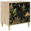 vidaXL Baderomsskap RHENEN Sonoma 60 x 40 x 60 cm Konstruert tre