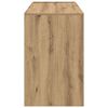 vidaXL Skrivebord Artisan Eik 109 x 50 x 78 cm Konstruert tre