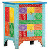 vidaXL H&aring;ndmalt nattbord 40x30x50 cm heltre mango