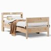 vidaXL Sengeramme uten madrass 90x190 cm heltre furu