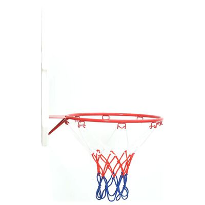 vidaXL Veggmontert basketballsett 5 deler 66x44,5 cm