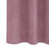 vidaXL Blendingsgardiner 2 pcs M&oslash;rk rosa 140 x 140 cm Fl&oslash;yel