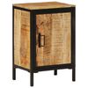 vidaXL Baderomsskap 40x30x60 cm heltre mango og jern