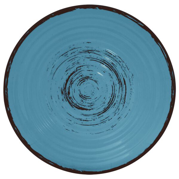 Eurotrail Servise Bahia 16 stk melamin svart og bl&aring;