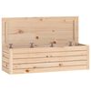 vidaXL Putekasse 109x36,5x33 cm heltre furu