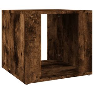 vidaXL Nattbord r&oslash;kt eik 41x40x36 cm konstruert tre