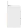 vidaXL Nattbord 2 stk med 2 skuffer hvit 40x33x60 cm