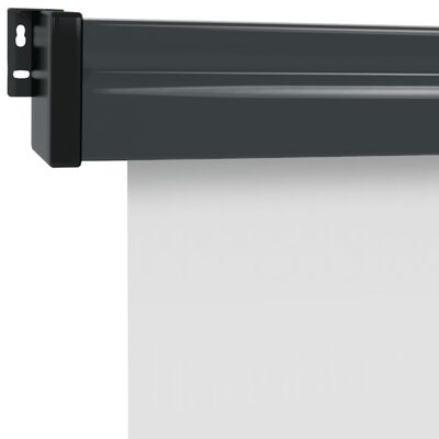 vidaXL Sidemarkise for balkong 145x250 cm kremhvit