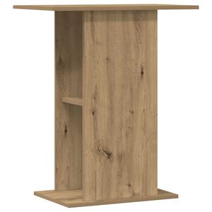 vidaXL Akvariestativ h&aring;ndverkseik 36x60,5x72,5 cm konstruert tre