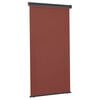 vidaXL Sidemarkise for balkong 125x250 cm brun