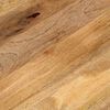 vidaXL Bordplate 140x60x3,8 cm oval heltre mango