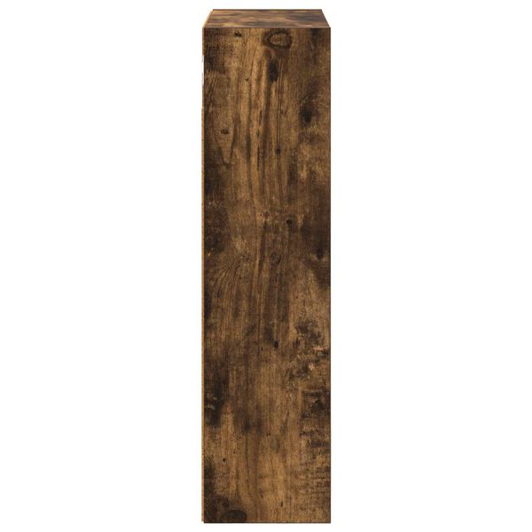 vidaXL Baderom veggskap R&oslash;kt Eik 40 x 16 x 62,5 cm Konstruert tre