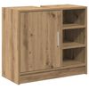 vidaXL Baderomsskap Artisan Eik 63 x 29 x 55 cm Konstruert tre