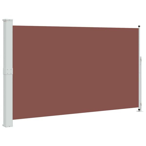 vidaXL Uttrekkbar sidemarkise 180x300 cm brun