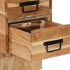 vidaXL Nattbord 60x32x80 cm heltre akasie
