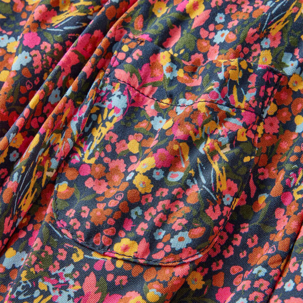 Barneskjørt flerfarget 128