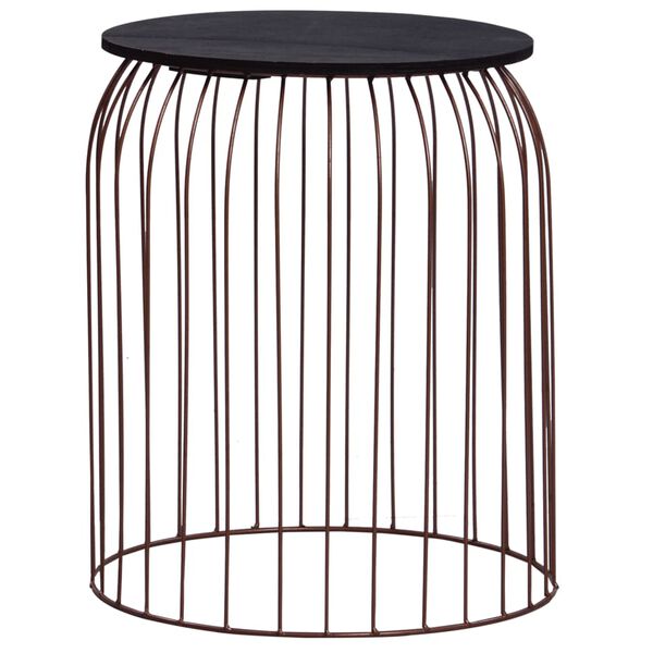 vidaXL Salongbord 3 stk kobber