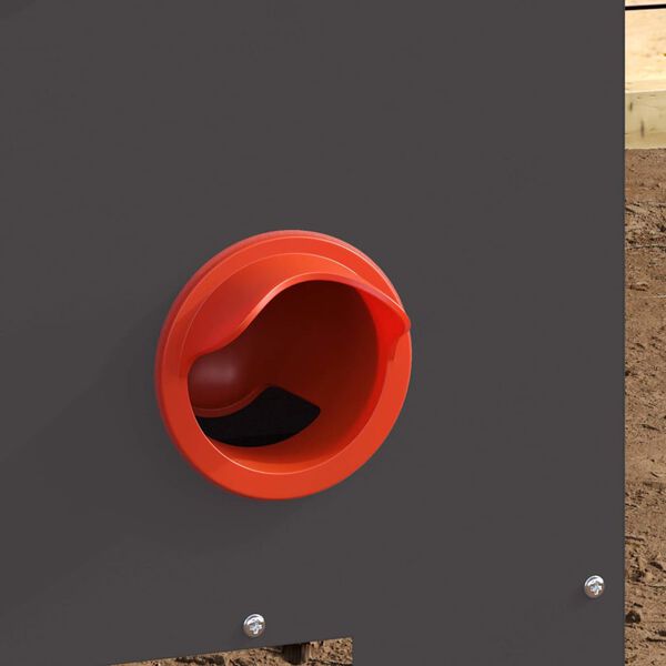 vidaXL H&oslash;nsefutteral 2 pcs Svart 40,5 x 25 x 38 cm Kaldvalsget St&aring;l