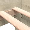 vidaXL Sengeramme uten madrass sonoma eik 100x200 cm konstruert tre