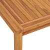 vidaXL Hagespisegruppe 5 deler heltre teak