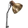 vidaXL Gulvlampe 25 W vintage messing 30x30x100-150 cm E27
