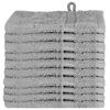 vidaXL Gjesth&aring;ndkle SOLUND 10 stk. Gr&aring; 15 x 21 cm 550 gsm