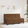vidaXL | Sofa stol | med pute Brun 55 x 74 x 82 cm Faux semsket skinn