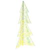 vidaXL Juletre 160 LED-lys Varmhvit 150 cm PET