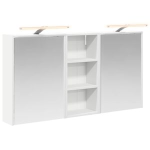 vidaXL Baderomsskapsett for 3 pcs 116 x 16 x 62,5 cm Konstruert tre