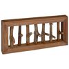 vidaXL K&aring;pe Krok Naturlig 50 x 10 x 25 cm Massiv Mahogni Tre