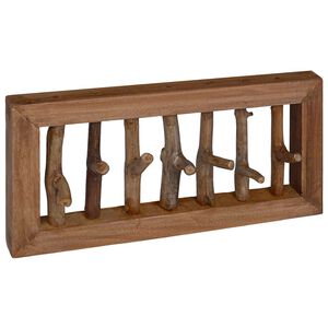 vidaXL K&aring;pe Krok Naturlig 50 x 10 x 25 cm Massiv Mahogni Tre