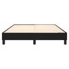vidaXL Boxspring-sengeramme svart 135x190 cm Double stoff