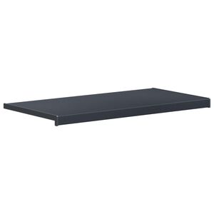 vidaXL Vinduskarmer Anthracitt med trestruktur 80 x 45 x 4,5 cm PVC