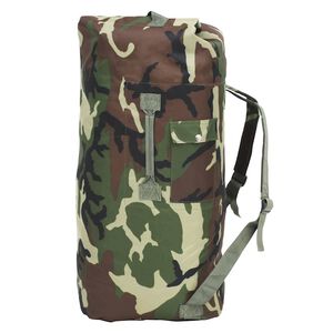 vidaXL Duffelveske i milit&aelig;rstil 85 L kamuflasje